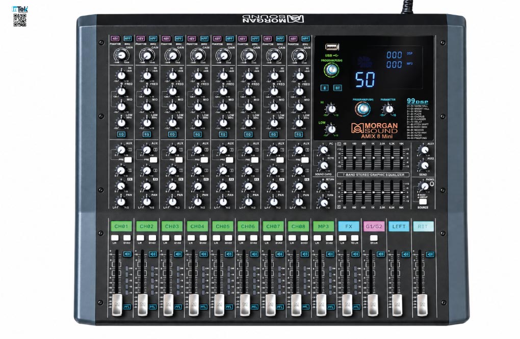 Mixer Morgan Sound AMIX8 Mini
